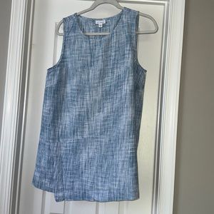 J Jill pure Jill linen sleeveless tunic